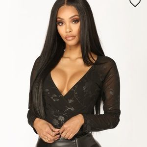 Fashion nova blossom floral bodysuit